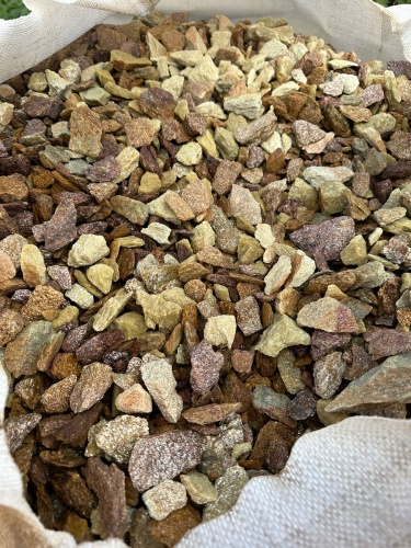 Златолит персиковый декоративная каменная крошка купить в Ставрополе