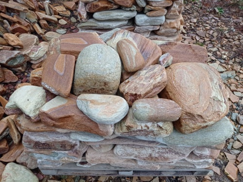 Златолит жёлтый, жёлто-зелёный глыбки и валуны для ланшафтного дизайна купить в Ставрополе