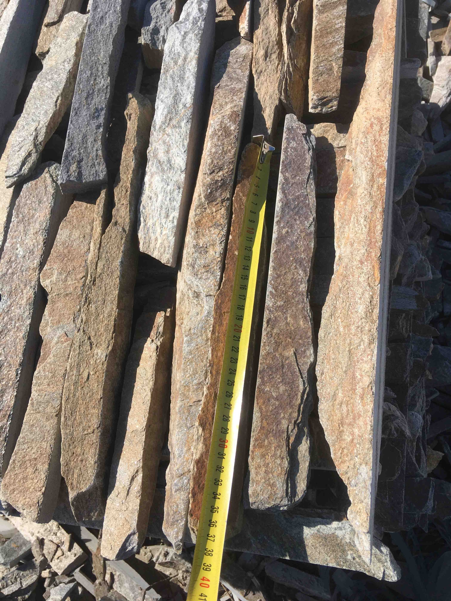 Горбушка златолит мультиколор для облицовки купить в Ставрополе