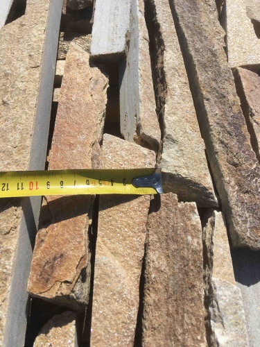 Горбушка златолит золотистый для облицовки купить в Ставрополе