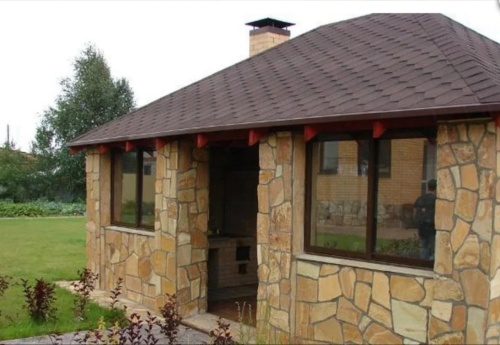 Плитняк златолит жёлтый для фасада 1,5-3 см купить в Ставрополе