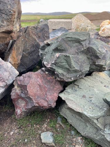 Камни для ландшафтного дизайна зелёные 10-60 килограмм купить в Ставрополе