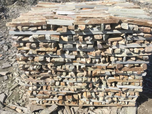 Горбушка златолит золотистый для облицовки купить в Ставрополе