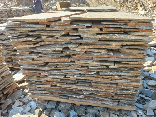 Плитняк серицит облицовочный 10-20мм купить в Ставрополе