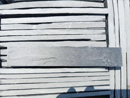 Плитка чёрная из натурального камня фасадная 30 см * 5 см, толщина 7 мм -30 мм купить в Ставрополе