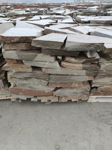 Плитняк песчаник серо-зелёный для мощения 60-65 мм купить в Ставрополе